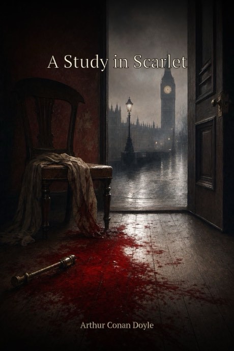 Cover of A Study in Scarlet